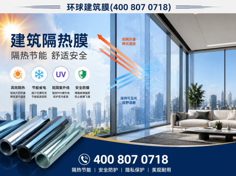 长泰区建筑隔热膜展示图